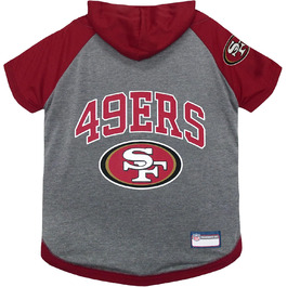 Собачий худі з капюшоном Pets First San Francisco 49ers, розмір M
