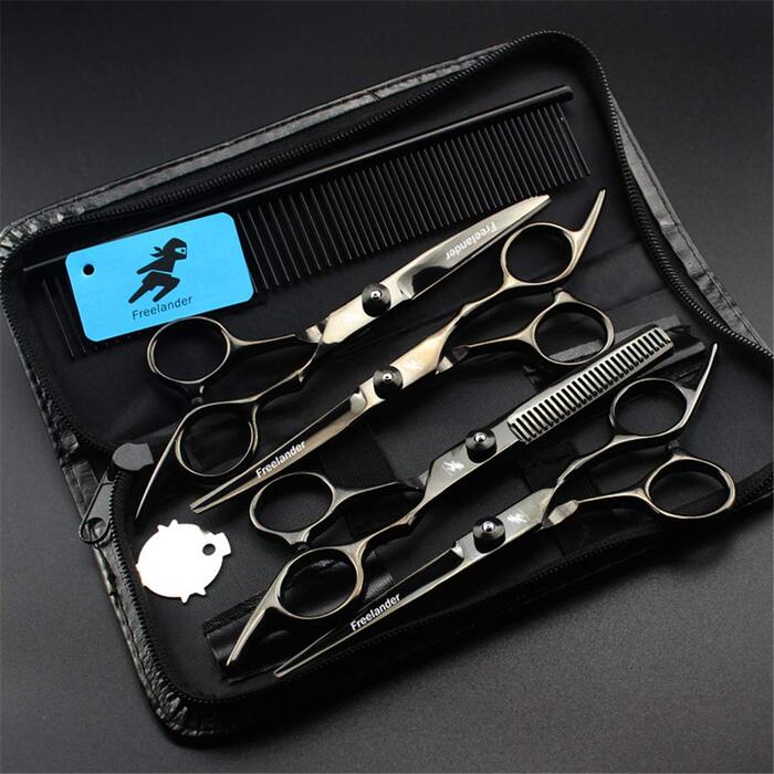 Набір професійних ножиць для грумінгу домашніх тварин, 6 дюймів, для собак, котів, салонний та домашній догляд