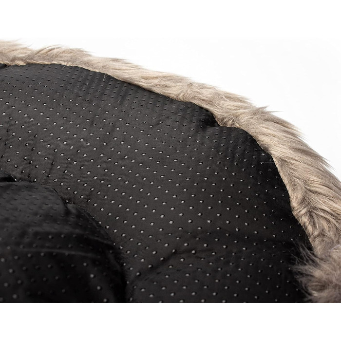 Ліжко для собак Petface з штучного хутра у формі пончика, Donut-ліжко