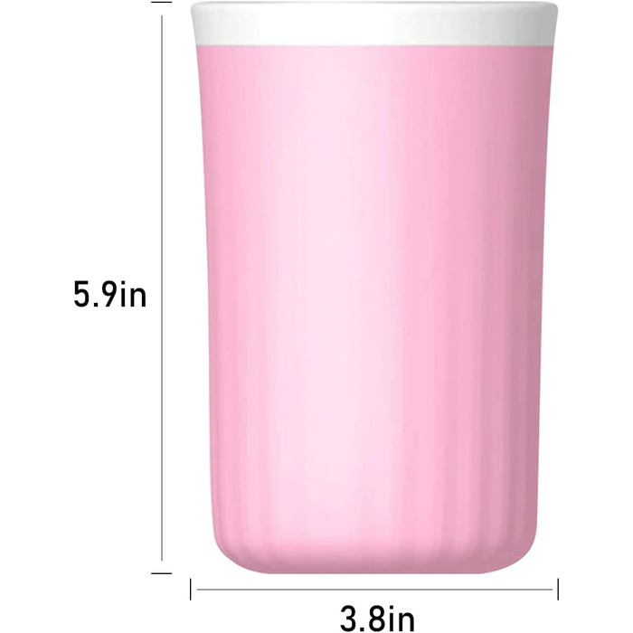 Очисник лап для собак і котів, силіконовий, рожевий (M)