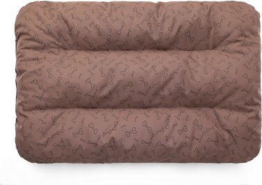 М'який лежак для собак: м'який лежак-матрац для собак, кошик-ліжко для тварин, 90 x 60 см, світло-коричневий (R2)