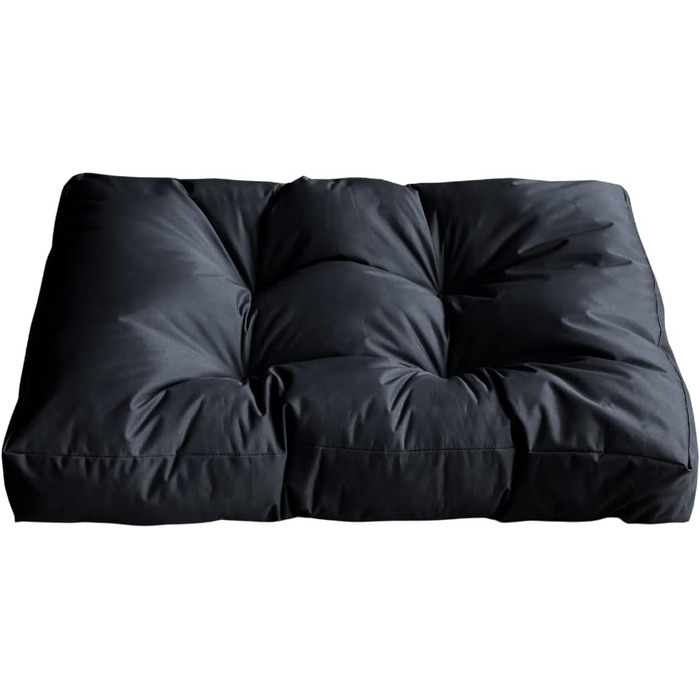 Килимок для собак Bananair - м'який та зручний, водовідштовхуючий, легко чистити. XXL лежанка для собак, кошик для собак, лежанка для собак різних розмірів/кольорів (75 x 50 x 10 см, чорний)