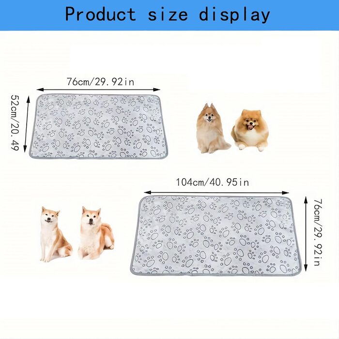 MYPETSTOCK® М'яка фланелева ковдра для собак і котів, велика та середня, тепла, всесезонна, прана