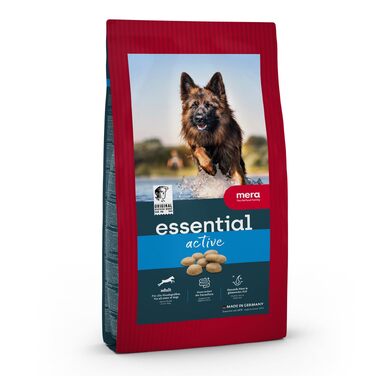 Сухий корм для активних собак MERA Essential Active, 12.5 кг, з Omega-3 та Omega-6