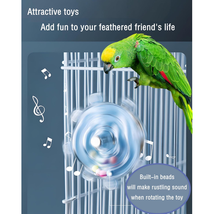 Іграшки для папуг Conure, набір з 3 шт., аксесуари для клітки, для дрібних і середніх птахів, хвилясті папужки, нерозлучники, міні-ара, майна