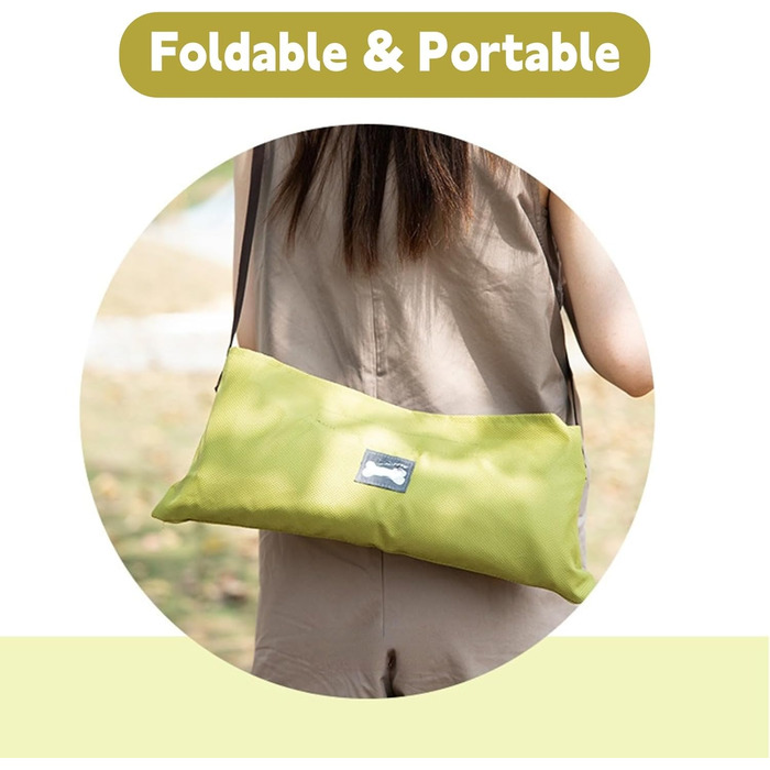 Водонепроникний килимок для собак Zjyufy, флісовий, для дому та вулиці, туристичний, складаний, для малих, середніх та великих собак, зелений