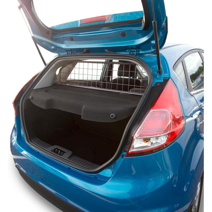 Захисна перегородка Travall Guard для Ford Fiesta хетчбек (2008-2017), ST (2012-2017), модель TDG1215 — оригінальна металева решітка для багажника, індивідуально підігнана