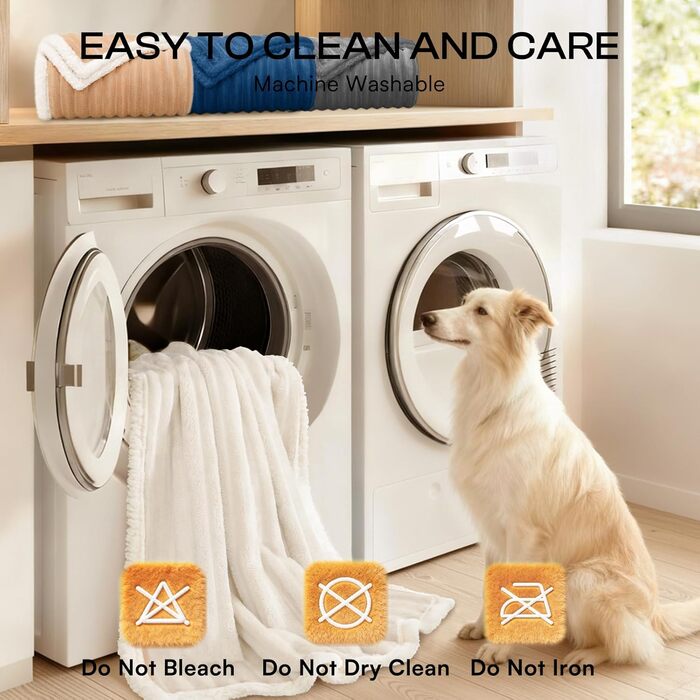 Водонепроникний килимок для собак Luciphia, XL (85''x57'') - м'який, теплий, для захисту меблів, легко миється