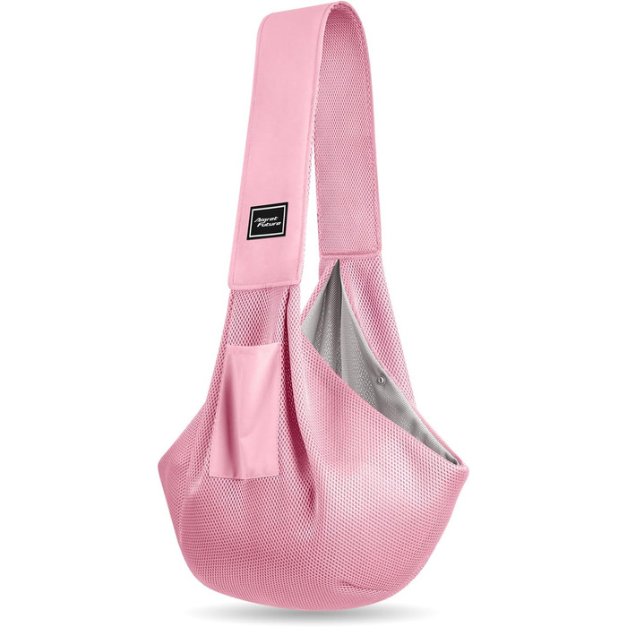 Сумка-переноска для собак та котів, рожева, для подорожей, для цуценят