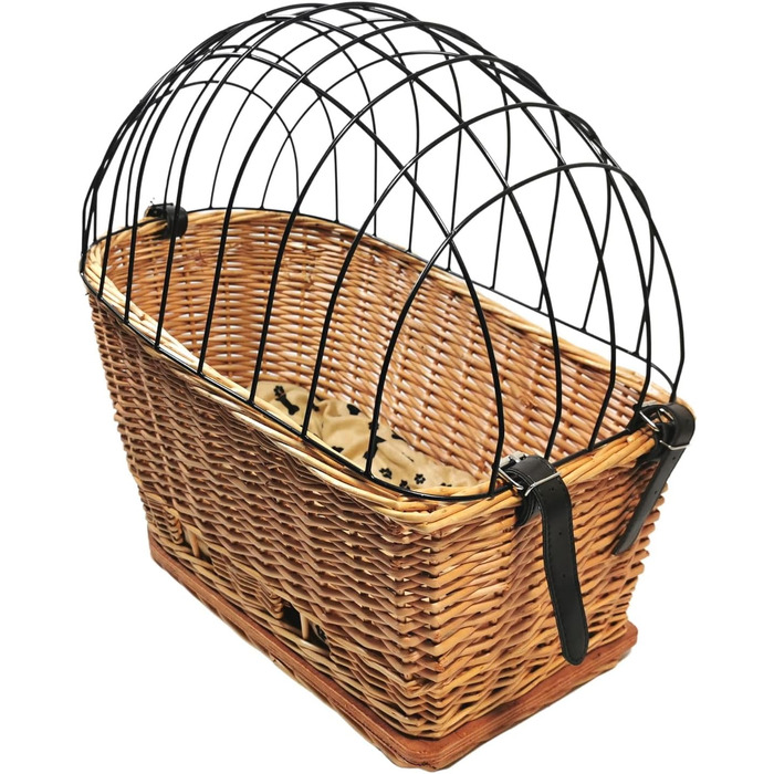 Транспортна коробка для собак Red Loon - велосипедна сумка-переноска для собак, кріплення на багажник