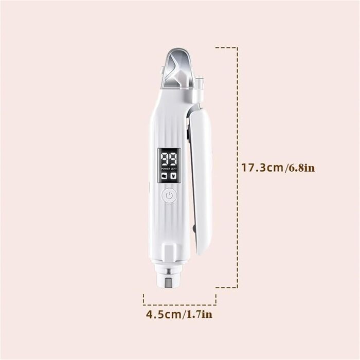 Триммер для нігтів 2-в-1 LED для собак та котів Neu з LED-підсвічуванням, захистом від бризок та регулюванням швидкості