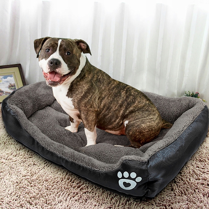 Лежак для собак: м'яка подушка-кошик для домашніх тварин