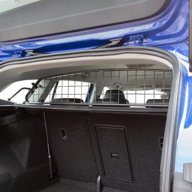 Сітка для собак Travall для Škoda Enyaq iV (2020-): автомобільна сітка, захист багажника, перевезення тварин, міцна сталева сітка