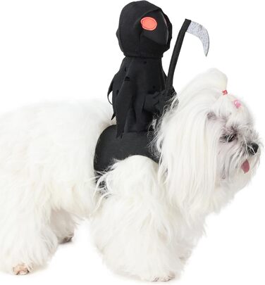 Костюм для собак Темний лицар, розмір L, на липучці, на Хелловін, для котів та собак, середніх та малих порід