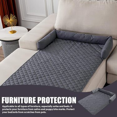 М'яке ліжко для собак - захист дивану, пухке подушкове покриття для великих, середніх та маленьких собак, плюшевий килимок для собак 75*75 см