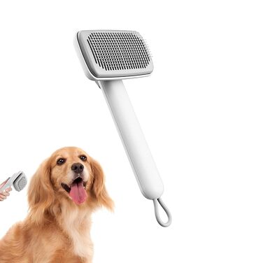 Іонощітка для собак Piddy Pet Ionbrush - для блискучого та чистого шерсті, для довгої та короткої шерсті (1 шт.)