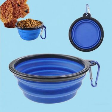 Транспортна переноска для собак та котів SHJOEE, складана, синього кольору, 46 x 46 x 30 см