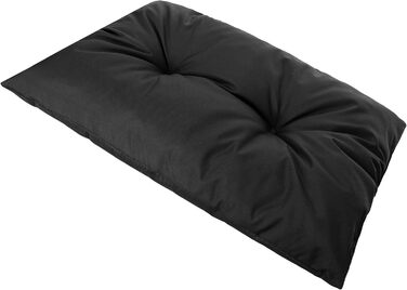 Крісло-ліжко для собак та котів - чорне, 63x48 см