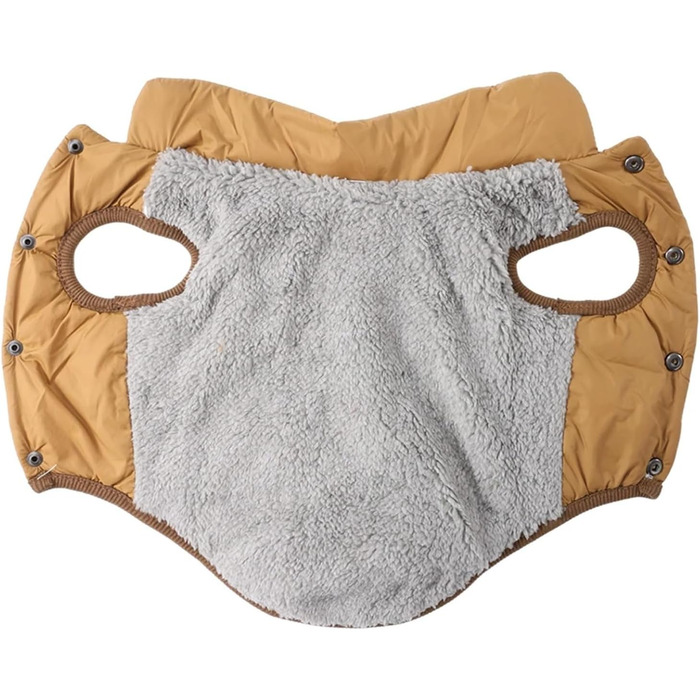 Водонепроникний зимовий одяг для собак з флісовою підкладкою, тепла куртка для цуценят та котів, вітронепроникний терможилет для чихуахуа, йоркширських тер'єрів, комбінезон-костюм для домашніх тварин (Червоний, L)