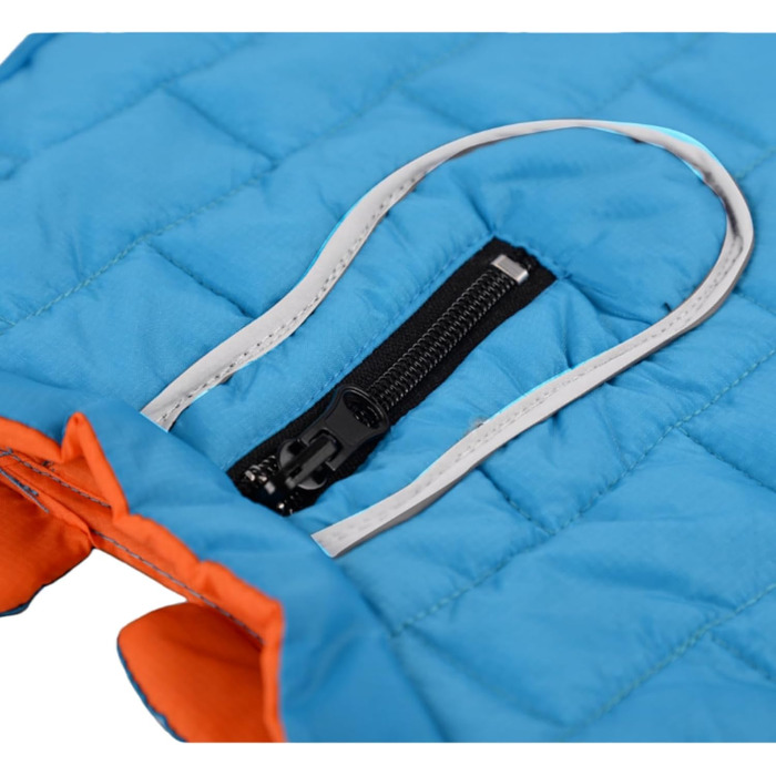 Водонепроникний зимовий одяг для собак Emmalove - тепла жилетка з флісу (червоний, M)