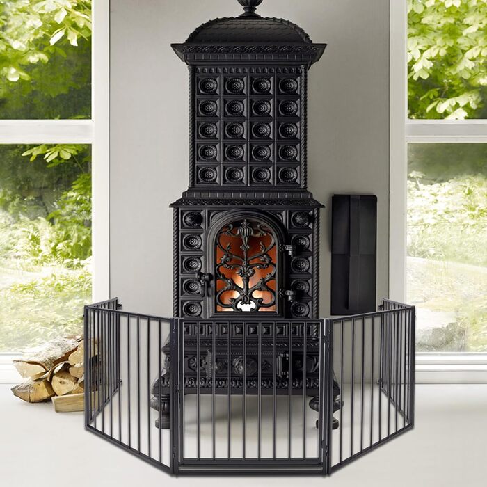 Забіг для цуценят Froadp 5 TLG: захист від каміну, огорожа, забіг, загін для собак, дітей. 61 x 76 см