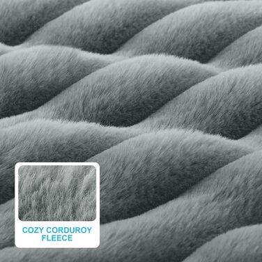 Комфортне ліжко для собак великих порід, знімний та пральний чохол, плюшеве ліжко Deluxe для клітки, неслизька підстилка для тварин, матрац для собачої будки, міцний сірий колір