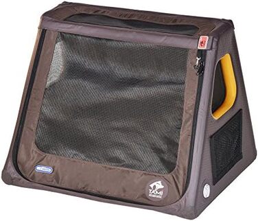 Транспортна переноска для собак Tami: переноска-автабокс, клітка для собак, переноска для подорожей, автотранспорт, з біо-печивом Dog-Vita