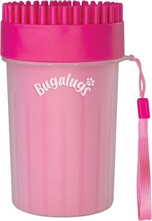 Очисник лап для собак Bugalugs: портативний душ для лап для собак та котів (середній)