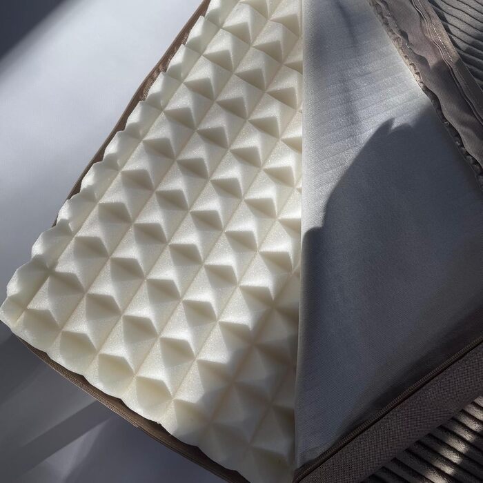 Ортопедичне велике ліжко для собак, подушка для собак, матрац для собак з пральною наволочкою, щадяще для суглобів, собаче ліжко/матрац з можливістю гравіювання імені (сірий, L 90 см x W 70 см x H 10 см)