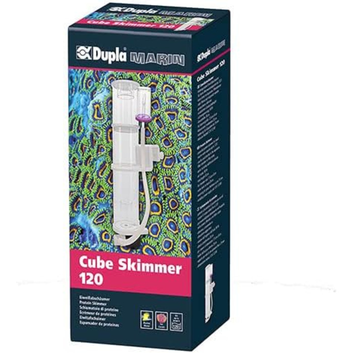 Dupla Marin Cube Skimmer 120 л – потужний протеїновий скімер для акваріума, ефективне очищення води, зменшення шкідливих речовин, для морської води, легке використання