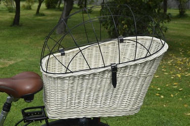 Велосипедний кошик Wiklinowe Cuda, чорний, розм. XL
