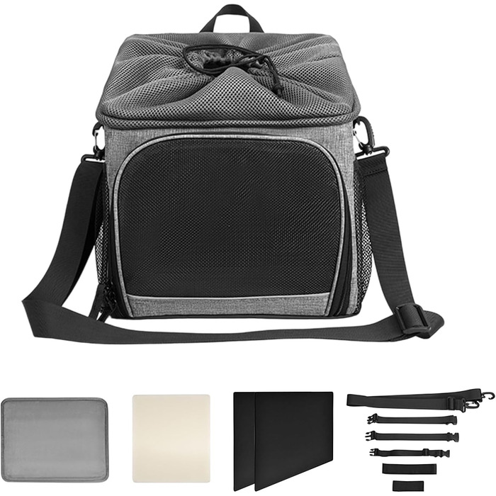 Корзина для собак на велосипед: знімна кріплення, легка, вентильована сумка для прогулянок, саду та покупок