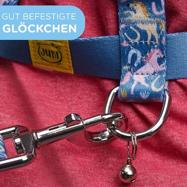 Jubi® Синя поводи для коней для дітей - регульовані розміром для ідеальної посадки та сумка для зберігання - екіпірування для коней для дітей/іграшки для коней