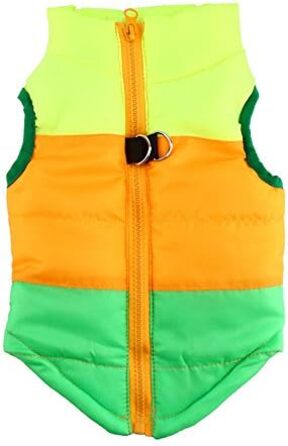 Зимовий теплий куртка для собак Idepet, водонепроникний пуловер, тепла сорочка для собак, одяг для собак, куртка для собак, костюм для собак, XS, S, M, L, Зелений