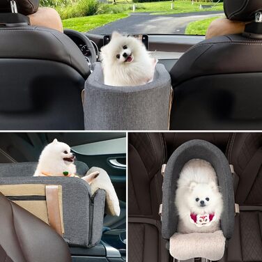 Автокрісло для собак та котів, сумка-переноска, автотранспортер з ременями безпеки