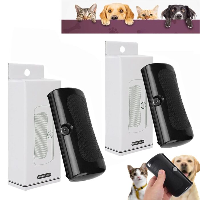 Груміфі Пет Кер Щітка для догляду за шерстю собак, Mr Waggy Tails Щітка для видалення шерсті (2 шт.)