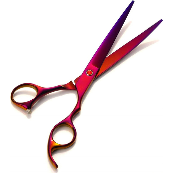 Набір ножиць для грумінгу собак QUNINE: 4 шт., ножиці для догляду за шерстю, гребінець, 7,0 дюймів