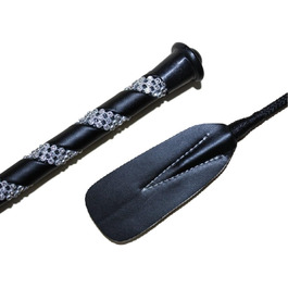 Наїзницька батогом для коней Jump Bat 18 дюймів з декором зі стразів. Кольори: чорний, синій, зелений, фуксія, рожевий, фіолетовий, червоний, жовтий