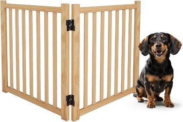 Двері-загородження для собак Pshelfy Holztür: дерев'яні, складні, для дому, 58 см