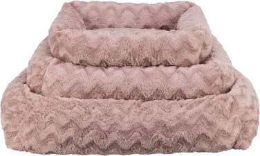 Ортопедичне ліжко для собак TRIXIE Vital Loki, 65x50 см, рожеве - м'яке ліжко з Memory Foam для маленьких собак, суглобово-захисне