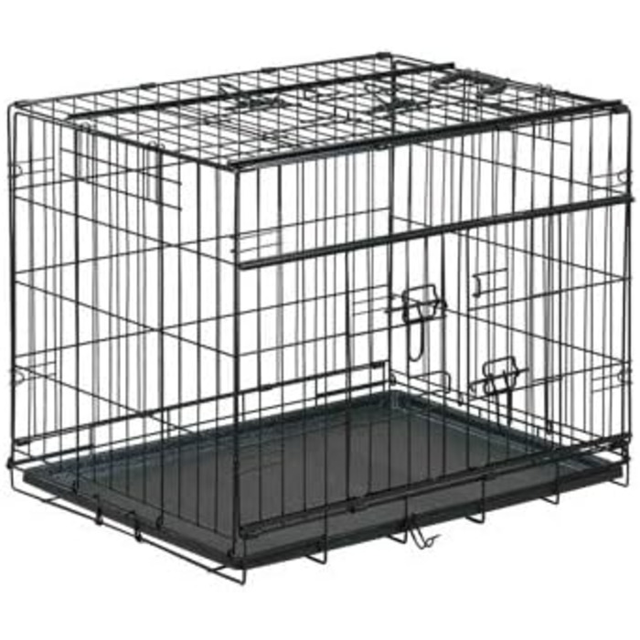 Складаний транспортний бокс Vadigran 56x33x41 см, преміум чорний, зручний і портативний
