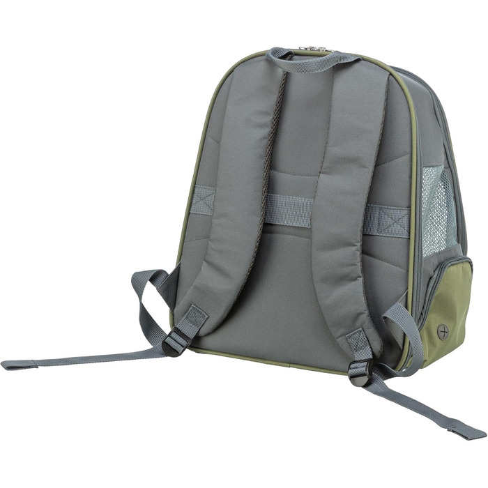 Рюкзак для собак TRIXIE Lyla - для собак до 8 кг, з кишенями, короткою повідком та регульованим плечовим ременем, з дихаючого мешу