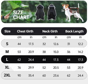 Водонепроникний дощовик для собак, чорний, розмір S. Дощовик для маленьких собак з капюшоном, на кнопках.