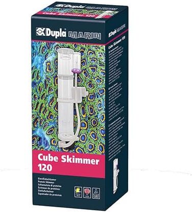 Dupla Marin Cube Skimmer 120 л – потужний протеїновий скімер для акваріума, ефективне очищення води, зменшення шкідливих речовин, для морської води, легке використання