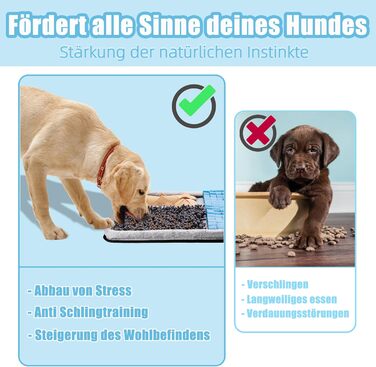 Килимок для носа собак BarkBuddies 60x44 см, іграшка-головоломка, міцний, для розваги та тренування