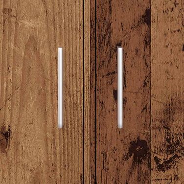 Підставка для акваріума VidaXL з імітацією старого дерева, 81x36x73 см, ДСП