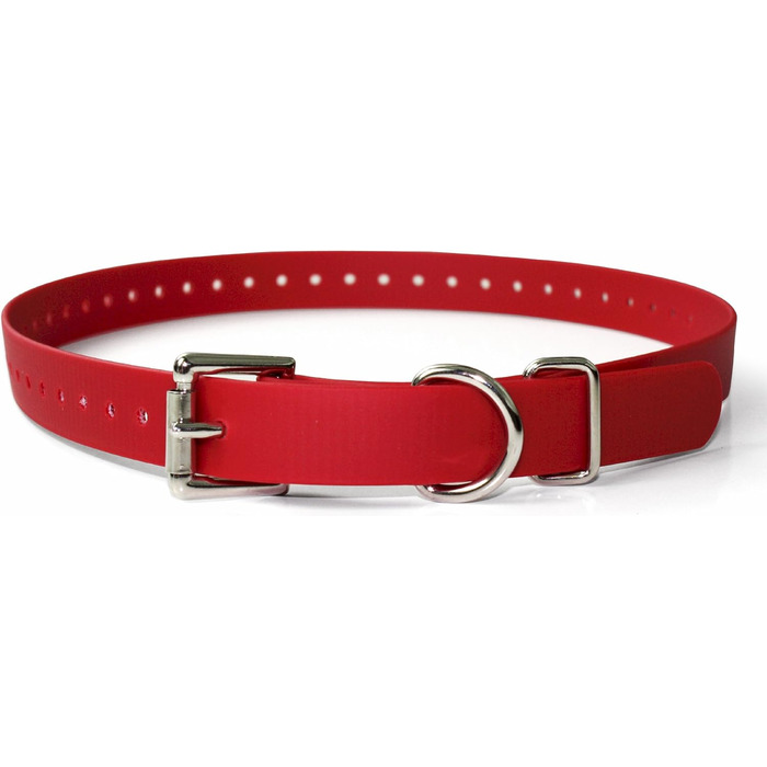 Нашийник для собак Educator Biothane, 1.9 см, червоний