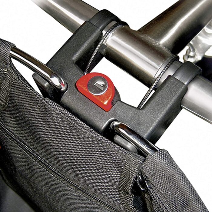 Кошик для велосипеда KlickFix Shopper, чорний, 29 x 38 x 25 см, 0300S Single