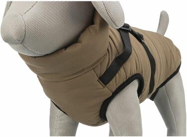 Шлейка Trixie Pirou Winter з намордником, розмір S (40 см), пісочний колір