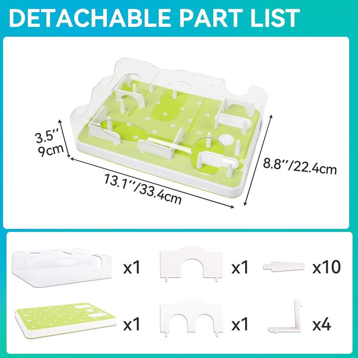 Інтерактивна годівниця-головоломка для котів ALL FOR PAWS, інтелектуальна іграшка, розвиваюча іграшка для котів